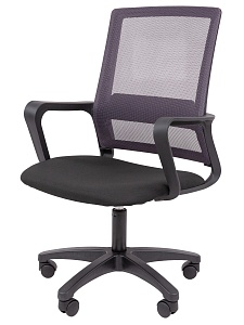 Офисное кресло CHAIRMAN 606 LT, ткань/сетка, серый